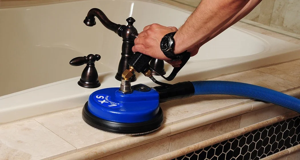 Grout cleaning services from  Aumsbaugh Flooring CarptesPlus Colortile in Columbia City, IN